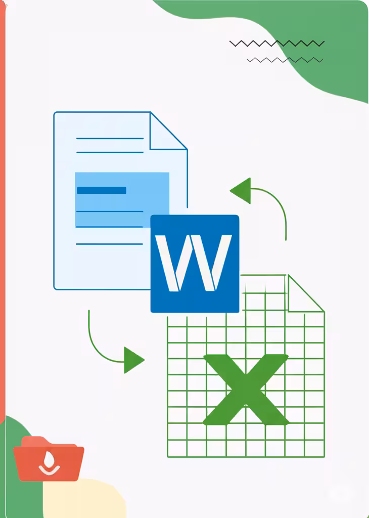 Exel to Word and Word to Excel